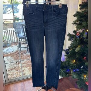 Lee Mid Rise Straight Leg Jeans - Indigo